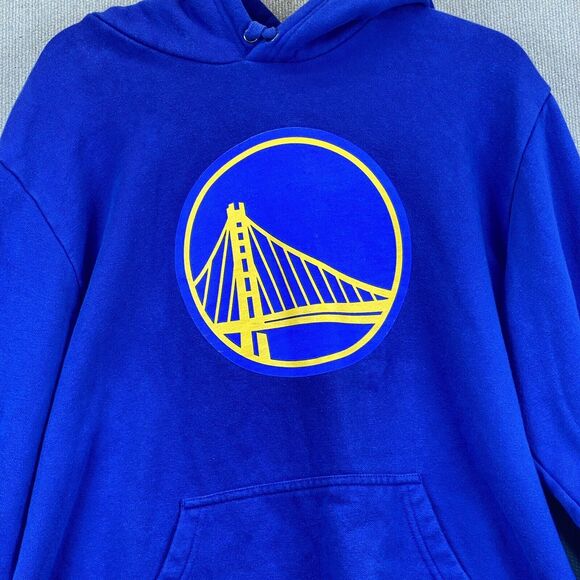 Golden State Warriors Hoodie Sweatshirt Pullover Men's XL NBA Fanatics - Picture 3 of 7